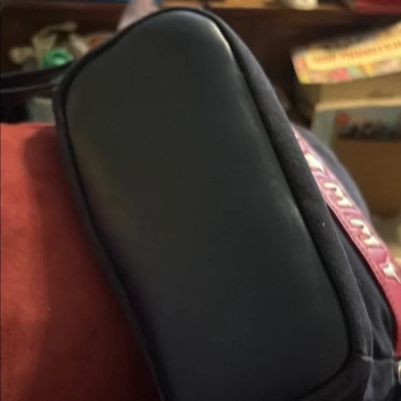 Tommy Hilfiger Black and Red Canvas Backpack - Picture 6 of 6